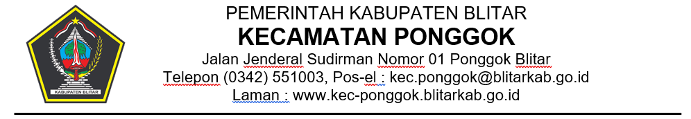 Kecamatan Ponggok – OPD